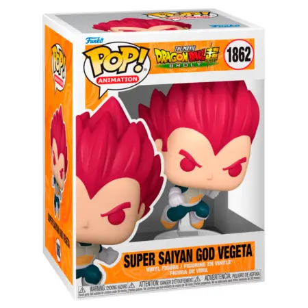 FUNKO POP! Nº 1862 - DRAGON BALL - VEGETA SUPER SAYAN GOD