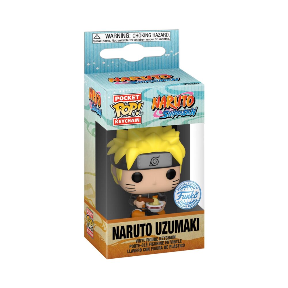 FUNKO POP! KEYCHAIN NARUTO - NARUTO WITH NOODLES
