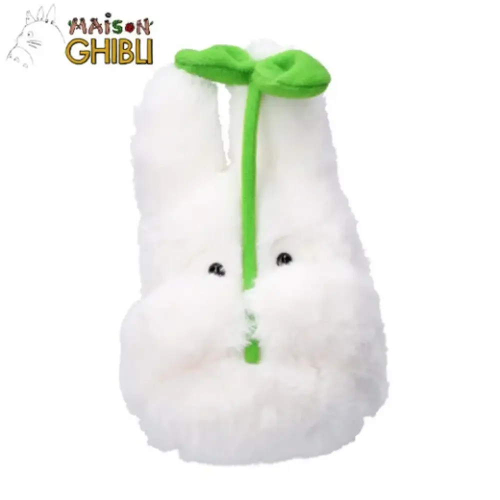 MI VECINO TOTORO - PELUCHE NAKAYOSHI TOTORO PEQUEÑO CON HOJA - Imagen 2