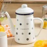 MI VECINO TOTORO - TETERA ESMALTADA "ESPÍRITUS DE HOLLÍN"