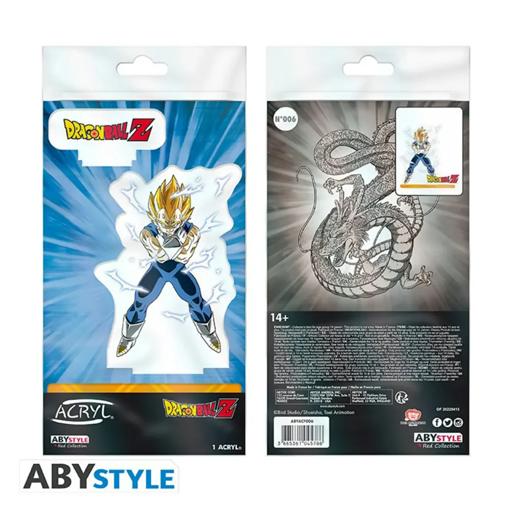 DRAGON BALL - FIGURA ACRÍLICA "MAJIN VEGETA" - Imagen 2