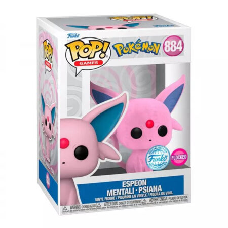 FUNKO POP! Nº 884- POKÉMON - ESPEON MENTALI - PSIANA (FLOCKED)