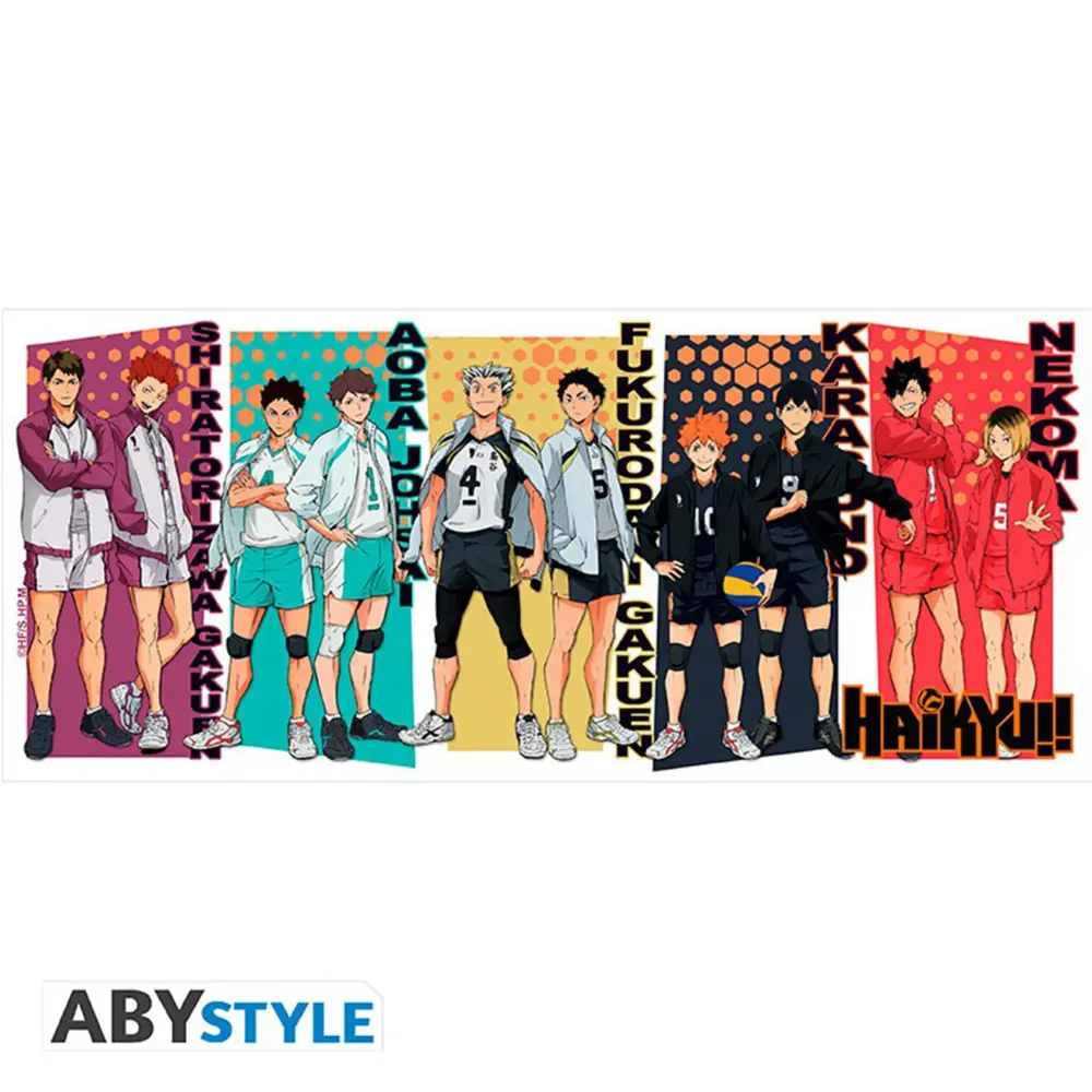 HAIKYU!! - TAZA "EQUIPOS RIVALES" - Imagen 3