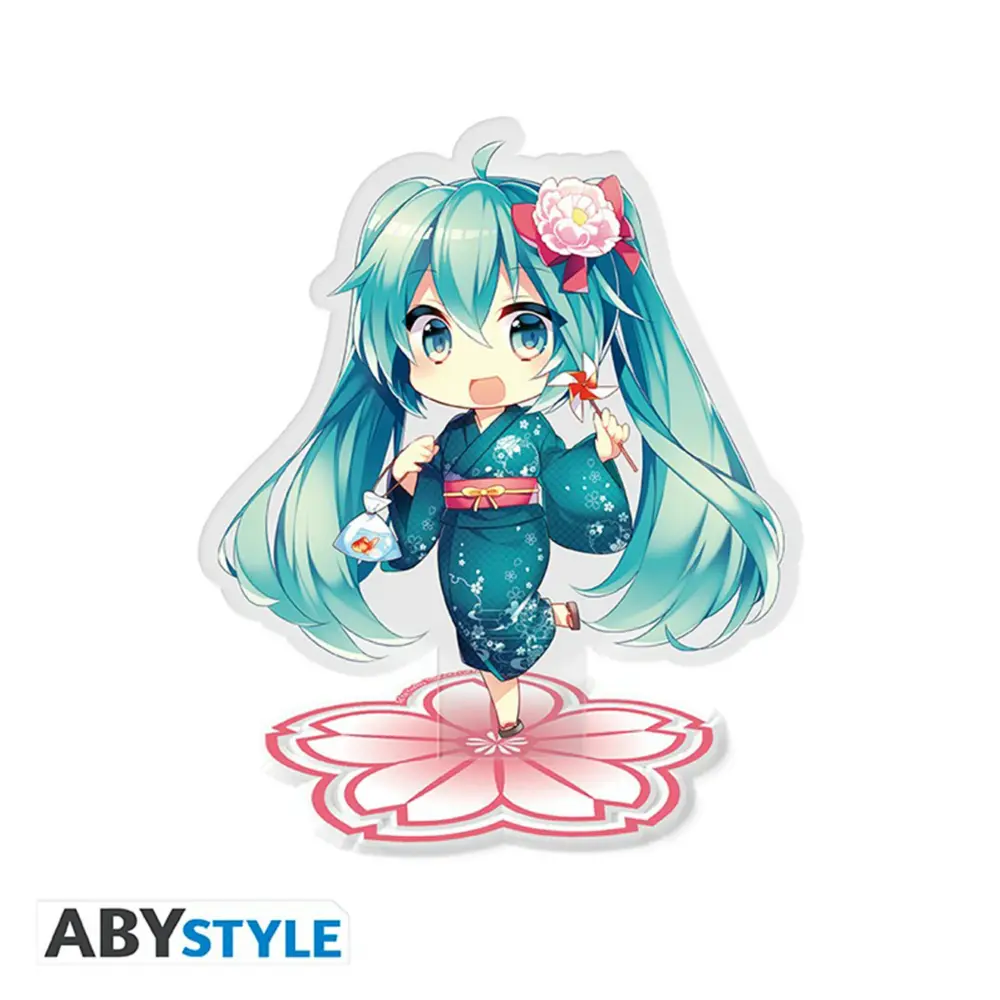 VOCALOID - FIGURA ACRÍLICA "SAKURA HATSUNE MIKU"