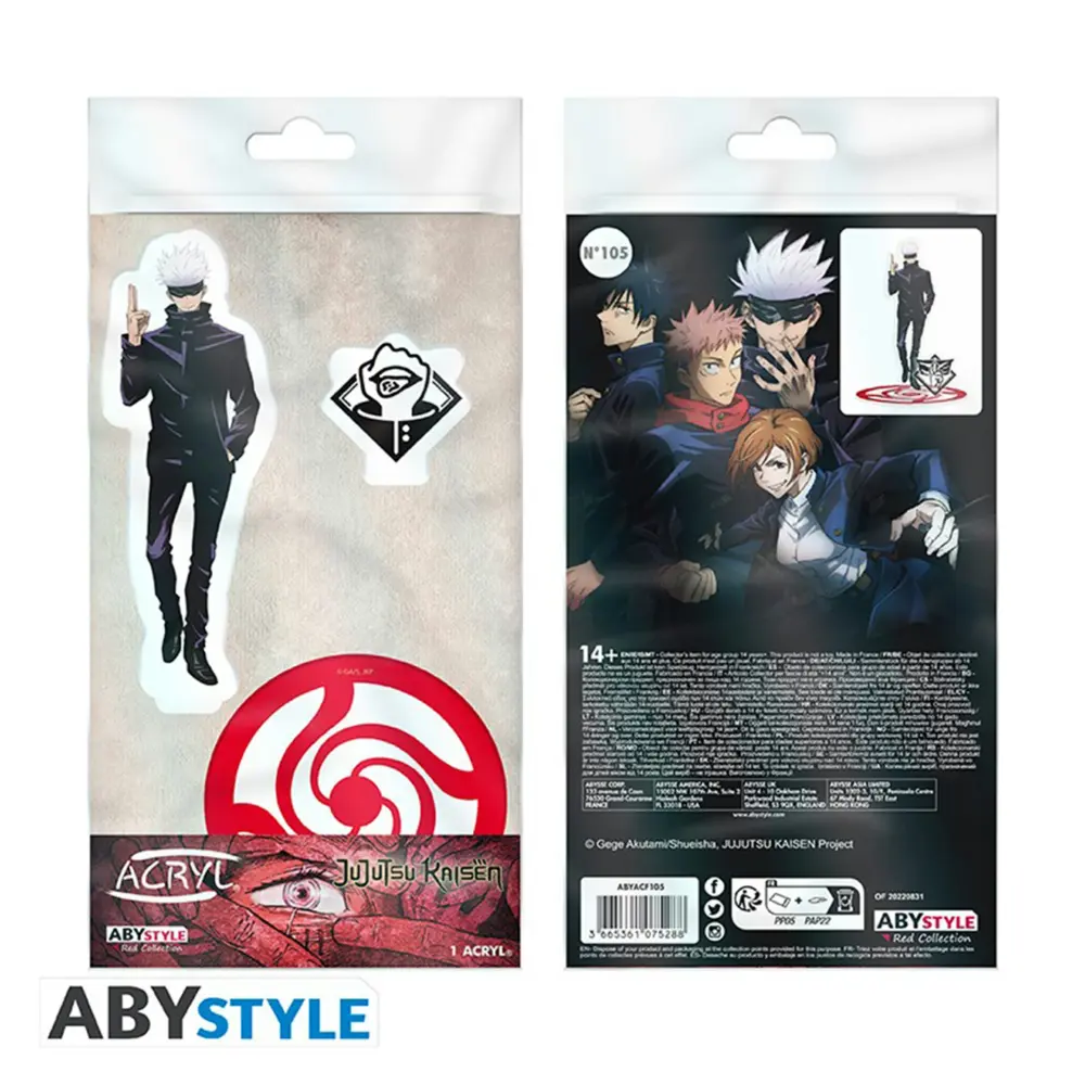 JUJUTSU KAISEN - FIGURA ACRÍLICA "GOJO SATORU" - Imagen 2