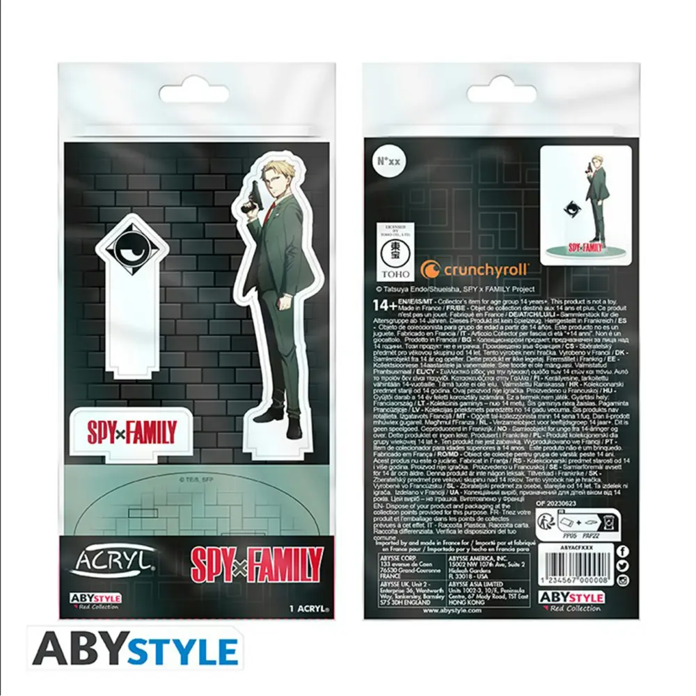 SPY X FAMILY - FIGURA ACRÍLICA "LOID FORGER" - Imagen 2