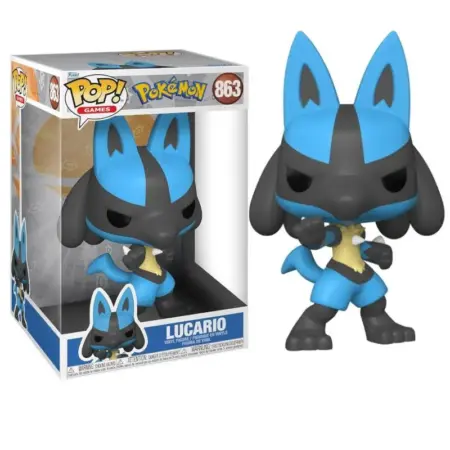 FUNKO POP! Nº 856 - POKEMON - LUCARIO XXL (25 CM)