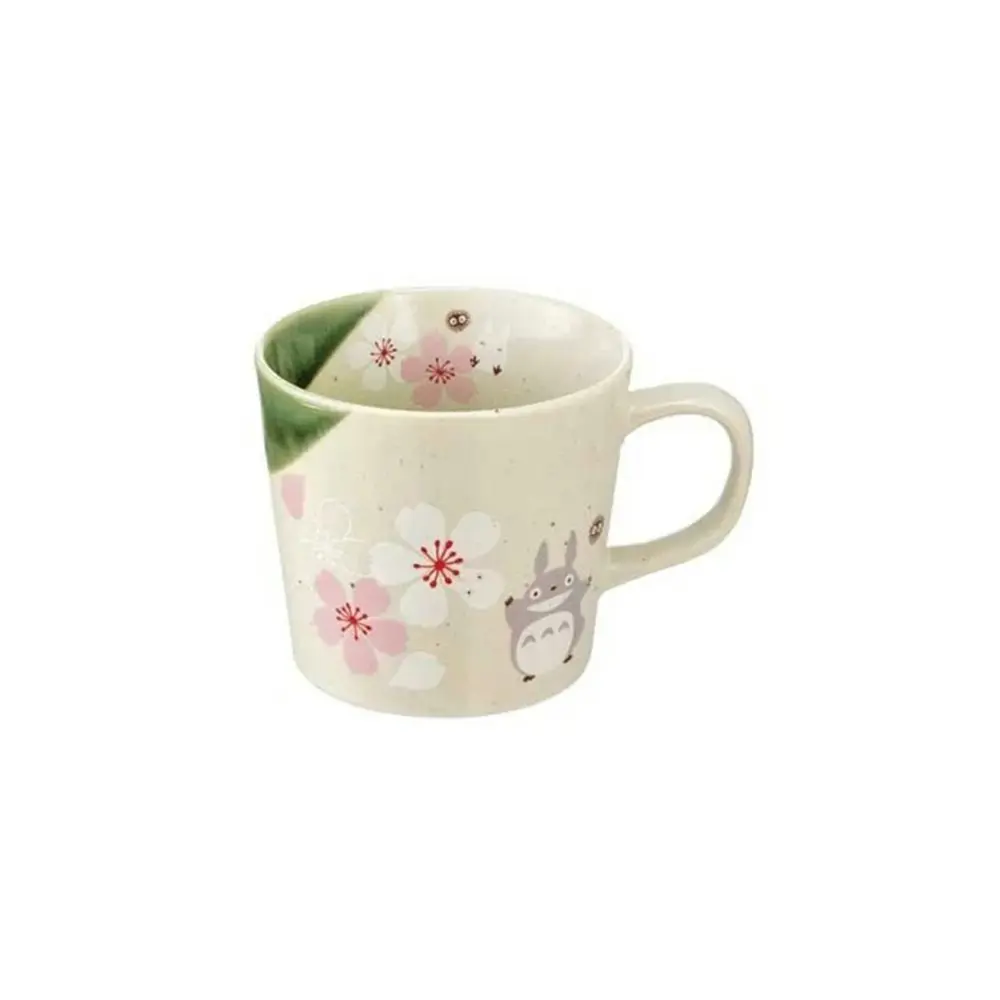 MI VECINO TOTORO - TAZA DE MINO "TOTORO & FLORES DE CEREZO"