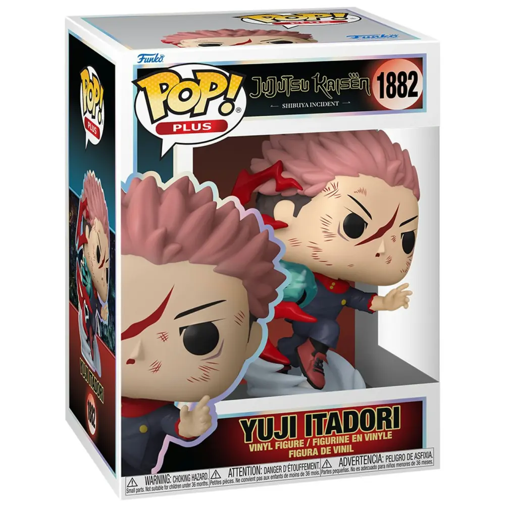 FUNKO POP! Nº1882 - JUJUTSU KAISEN - SHIBUYA INCIDENT - YUJI ITADORI (FIST)