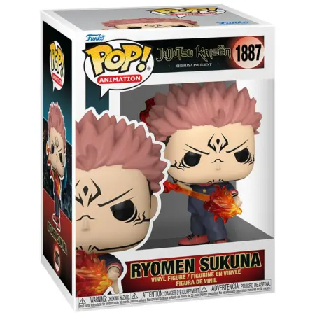 FUNKO POP! Nº1887 - JUJUTSU KAISEN - SHIBUYA INCIDENT - RYOMEN SUKUNA - (FIRE ARROW)
