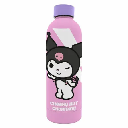 SANRIO - BOTELLA DE ACERO "KUROMI"