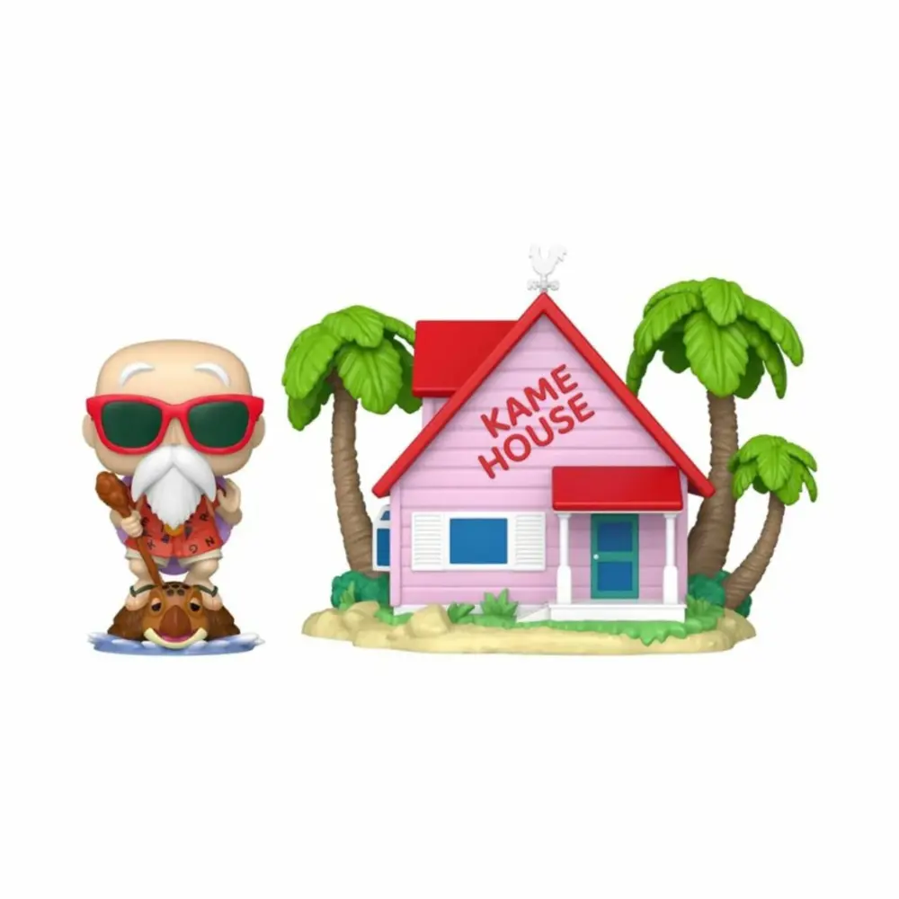 FUNKO POP! TOWN Nº 46 - DRAGON BALL - MASTER ROSHI AT KAME HOUSE - Imagen 2