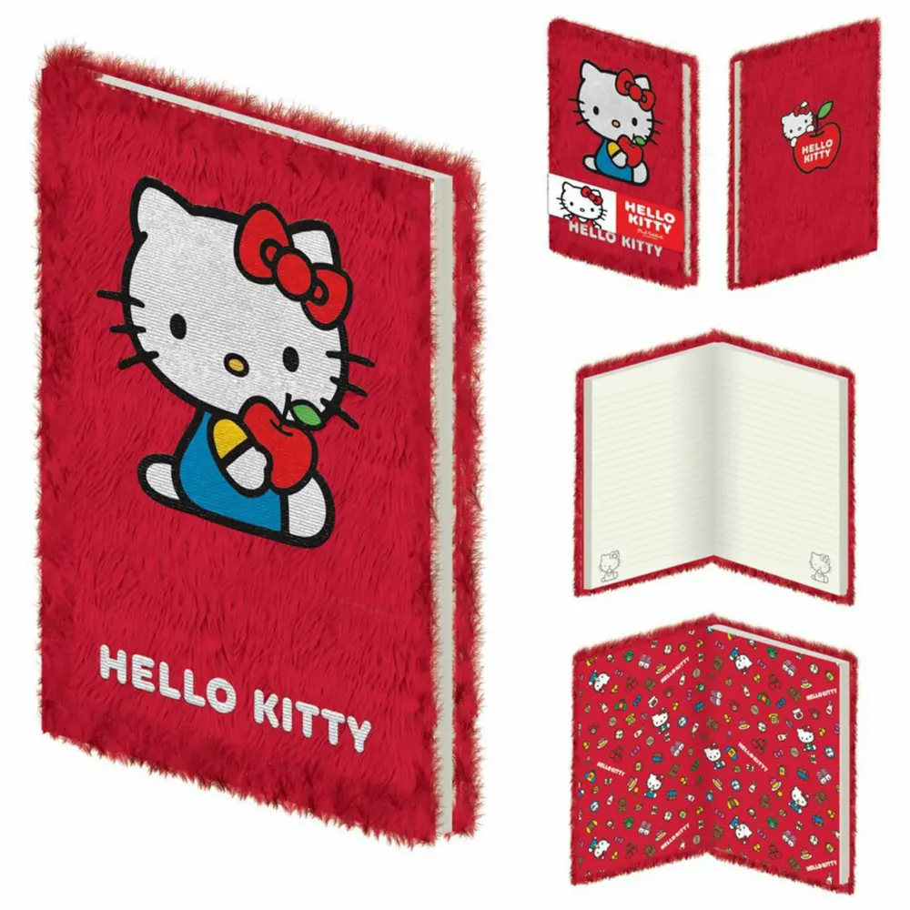 HELLO KITTY - LIBRETA A5 "HELLO KITTY & APPLE"