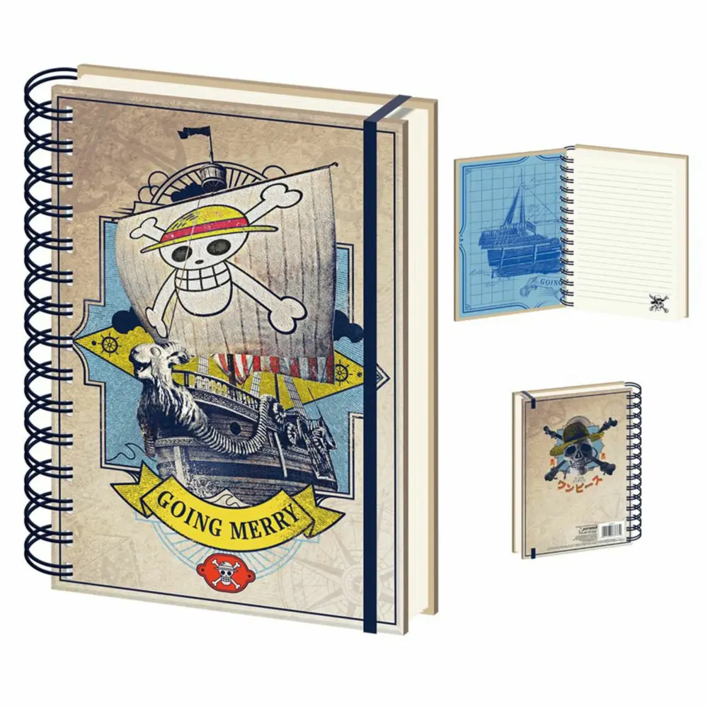 ONE PIECE - LIBRETA A5 "GOING MERRY"