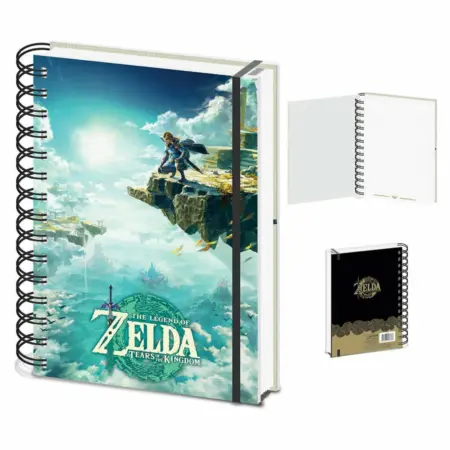 THE LEGEND OF ZELDA - LIBRETA LENTICULAR A5 "TEARS OF THE KINGDOM"