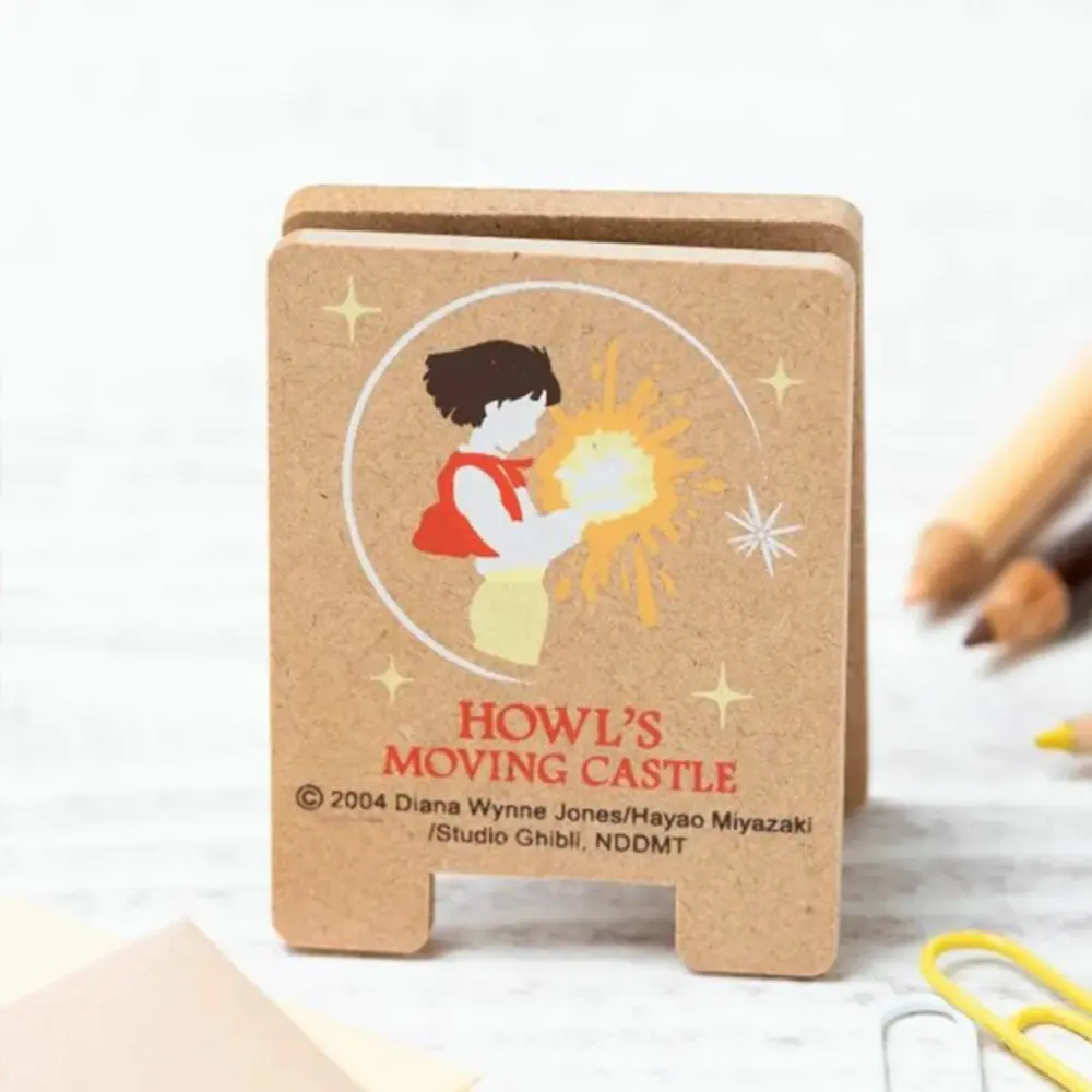 EL CASTILLO AMBULANTE - PINZA DE MADERA "CALCIFER & HOWL" - Imagen 2