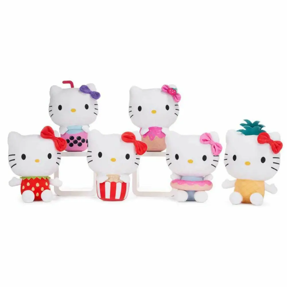 HELLO KITTY - SURTIDO DE PELUCHES "HELLO KITTY KAWAII TREATS"