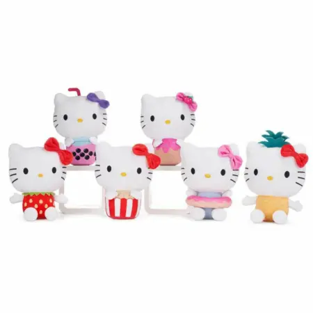 HELLO KITTY - SURTIDO DE PELUCHES "HELLO KITTY KAWAII TREATS"