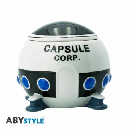 DRAGON BALL - TAZA "NAVE CAPSULE CORP"