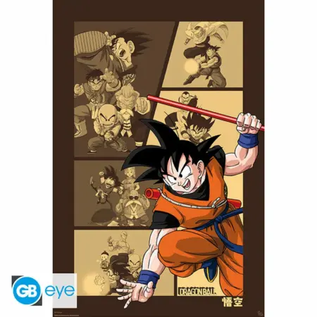 DRAGON BALL - POSTER "GOKU RETRO"