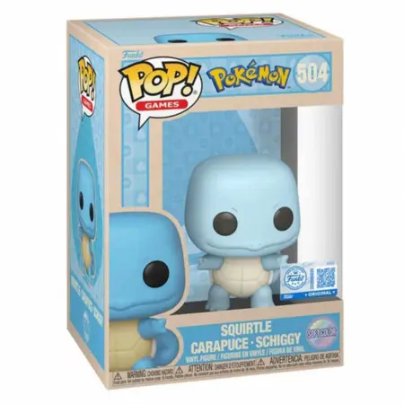 FUNKO POP! Nº504 - POKEMON - SQUIRTLE SOFT COLOR