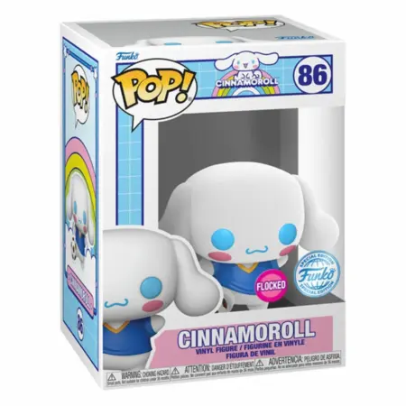 FUNKO POP! Nº86 - CINNAMOROLL - SOCCER CINNAMOROLL (FLOCKED)