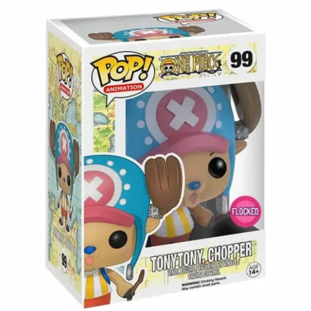 FUNKO POP! Nº99 - ONE PIECE - TONY TONY CHOPPER (FLOCKED)
