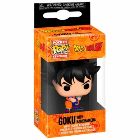 "FUNKO POP! KEYCHAN - DRAGON BALL - GOKU WITH KAMEHAMEHA  "