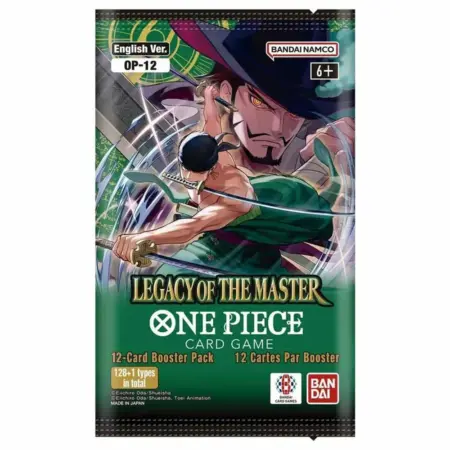 ONE PIECE - TCG OP12 LEGACY OF THE MASTER (SOBRE EN INGLÉS)