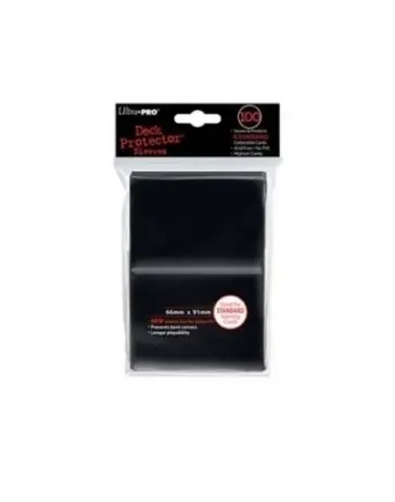 100 Sleeves Standard Negro - Ultra PRO