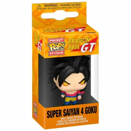 FUNKO POP! KEYCHAIN - DRAGON BALL - SUPER SAIYAN 4 GOKU