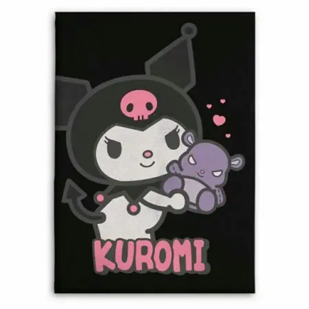 SANRIO - MANTA FRANELA KUROMI