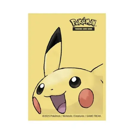 POKÉMON - FUNDAS STANDARD TCG "PIKACHU" - 65 UNIDADES