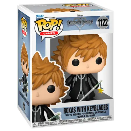 FUNKO POP! Nº 1122 - KINGDOM HEARTS - ROXAS WITH KEYBLADE