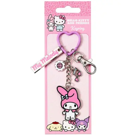 SANRIO - LLAVERO DE METAL MY MELODY