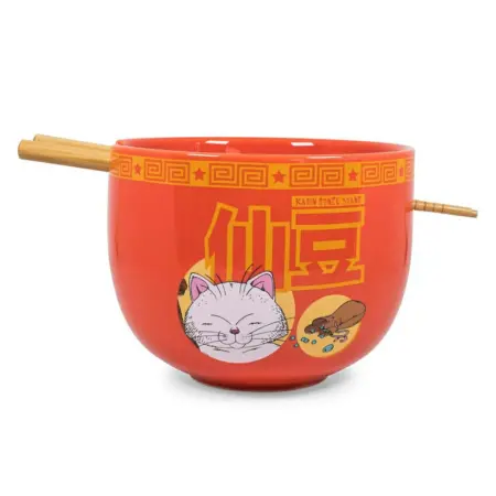 DRAGON BALL - BOL DE RAMEN CON PALILLOS "KARIN"
