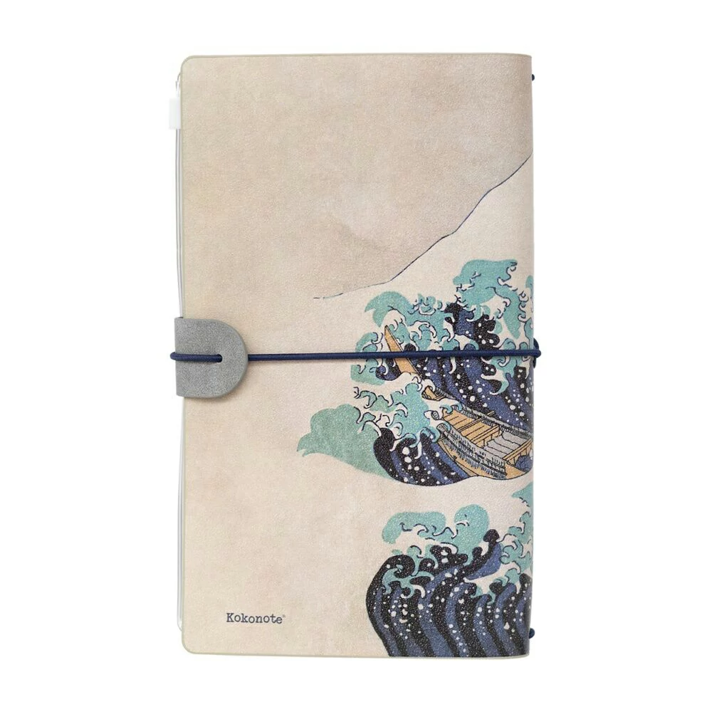 HOKUSAI - CUADERNO DE VIAJE "LA GRAN OLA DE KANAGAWA" - Imagen 2