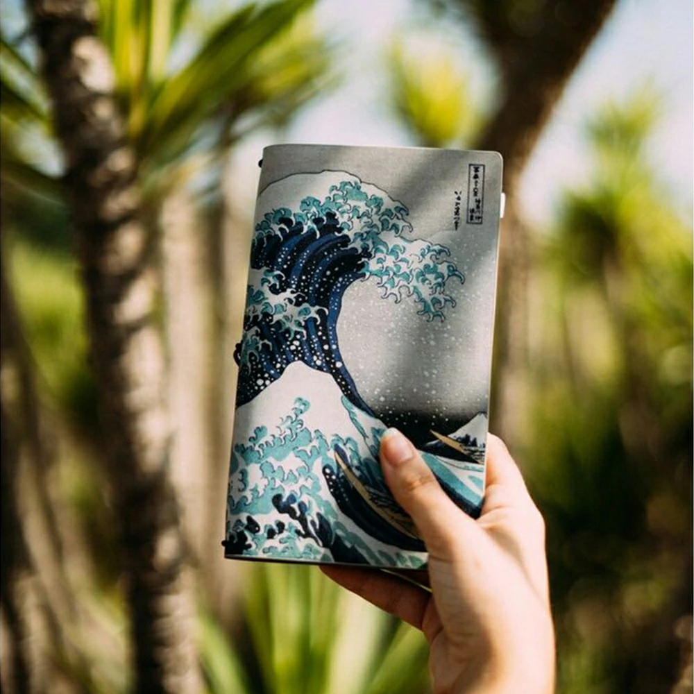 HOKUSAI - CUADERNO DE VIAJE "LA GRAN OLA DE KANAGAWA" - Imagen 3