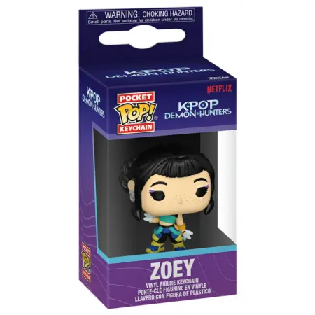 FUNKO POP! KEYCHAIN - KPOP DEMON HUNTERS - ZOEY