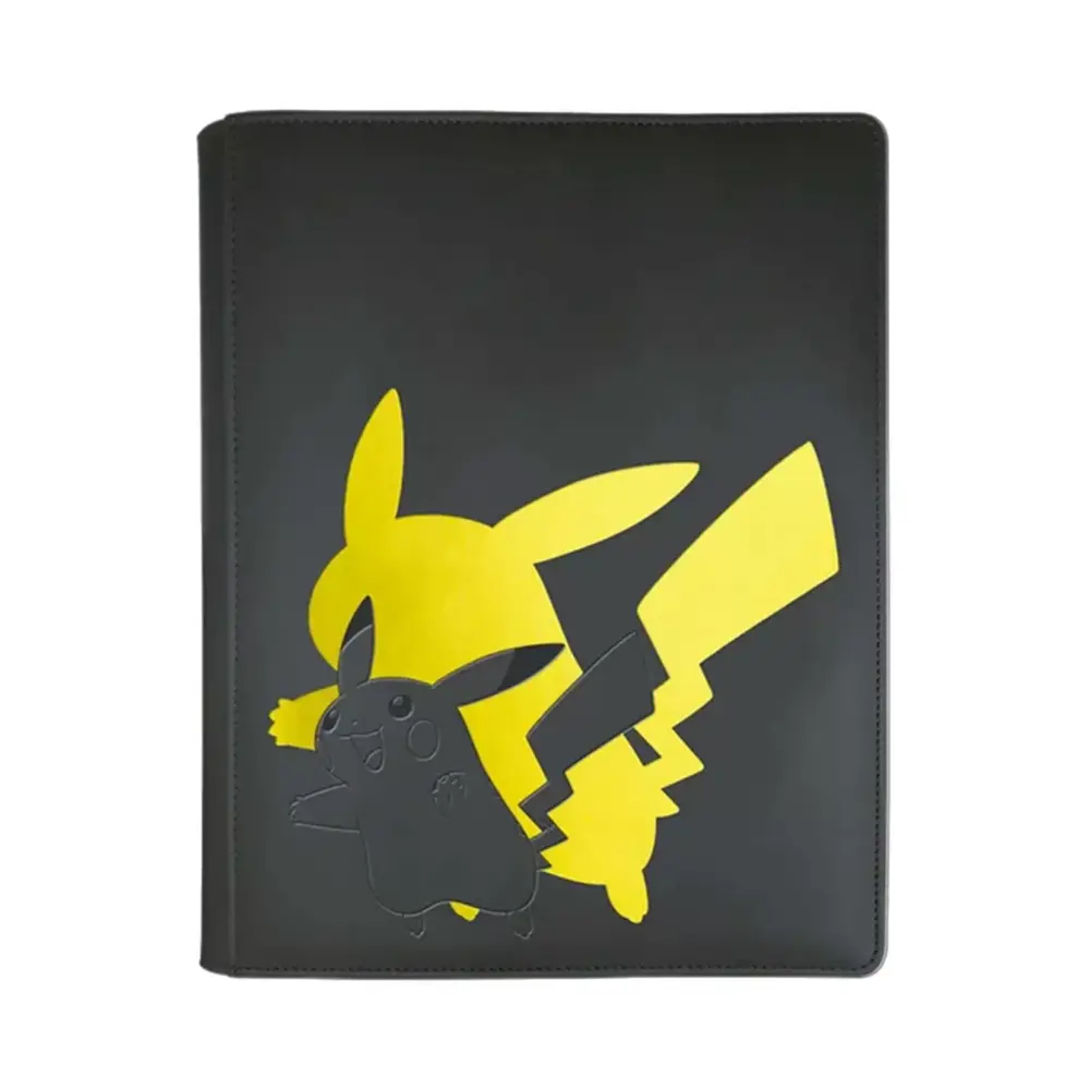ALBUM POCKET PRO - BLINDER 9 BOLSILLOS - ELITE SERIES PIKACHU POKEMON (360 CARTAS)