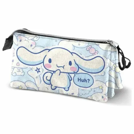 SANRIO - ESTUCHE TRIPLE "CINNAMOROLL"