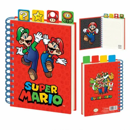SUPER MARIO - LIBRETA A5