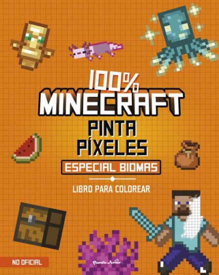 100% MINECRAFT PINTA PÍXELES - ESPECIAL BIOMAS