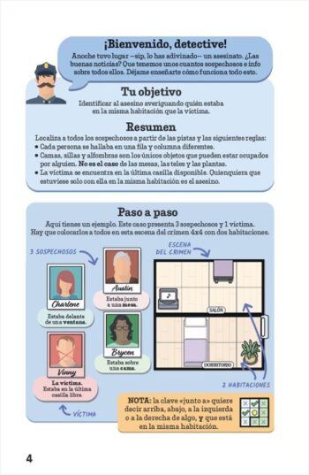 MURDOKU: 80 ACERTIJOS DE LÓGICA Y ASESINATO - Imagen 5