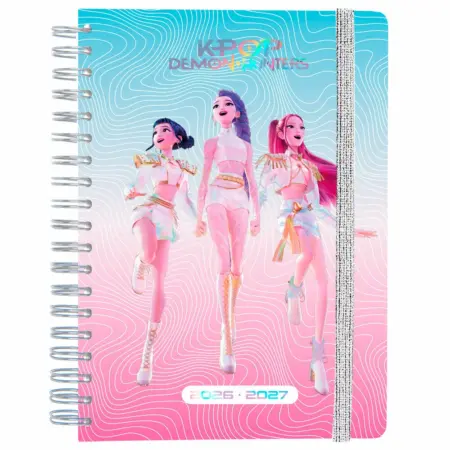 KPOP DEMON HUNTERS - AGENDA ESCOLAR A5 2026/2027