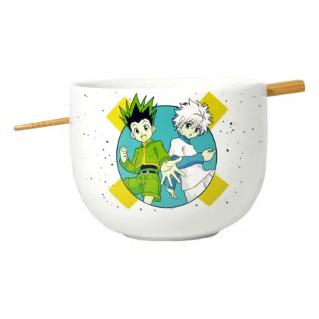 HUNTER X HUNTER - BOL DE RAMEN CON PALILLOS
