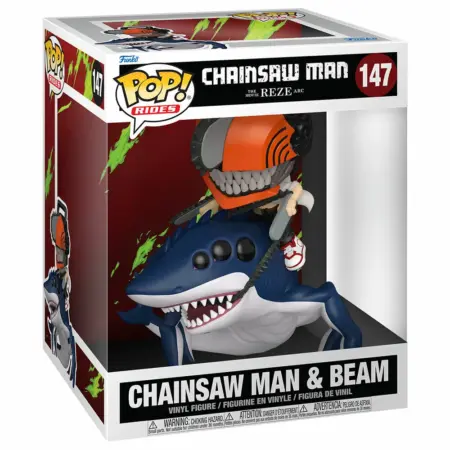 FUNKO POP! Nº147 - CHAINSAW MAN - CHAINSAW MAN & BEAM