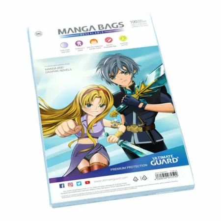 ULTIMATE GUARD - MANGA BAGS PACK 100 BOLSAS