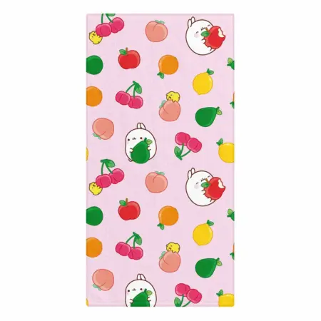 MOLANG - TOALLA MICROFIBRA MOLANG & FRUITS