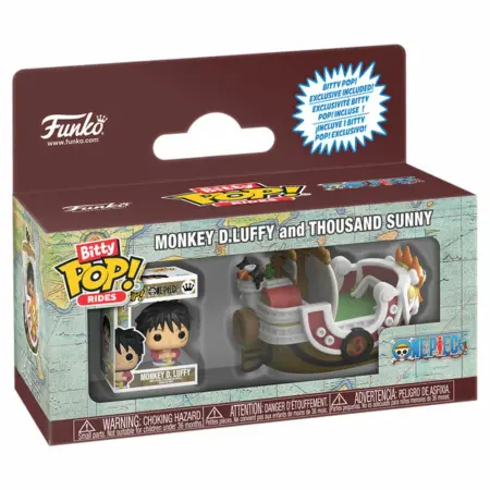 BITTY POP! - ONE PIECE - MONKEY D LUFFY AND THOUSAND SUNNY